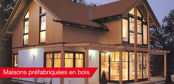 Maisons préfabriquées en bois